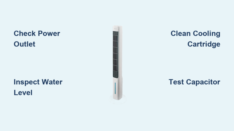 Fix Arctic Air Tower Fan Not Working
