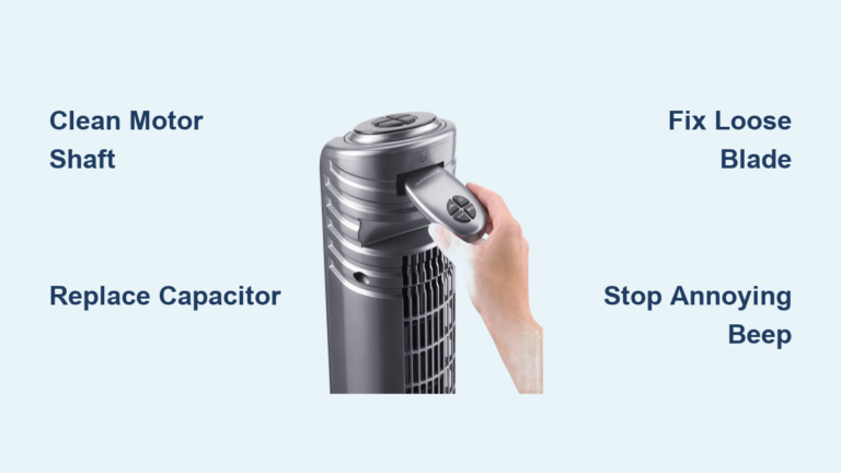 Bionaire Tower Fan Troubleshooting Guide