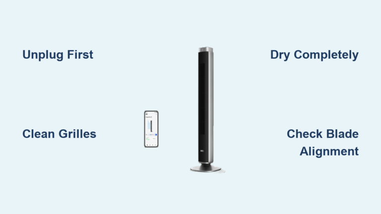 How to Clean Dreo Tower Fan