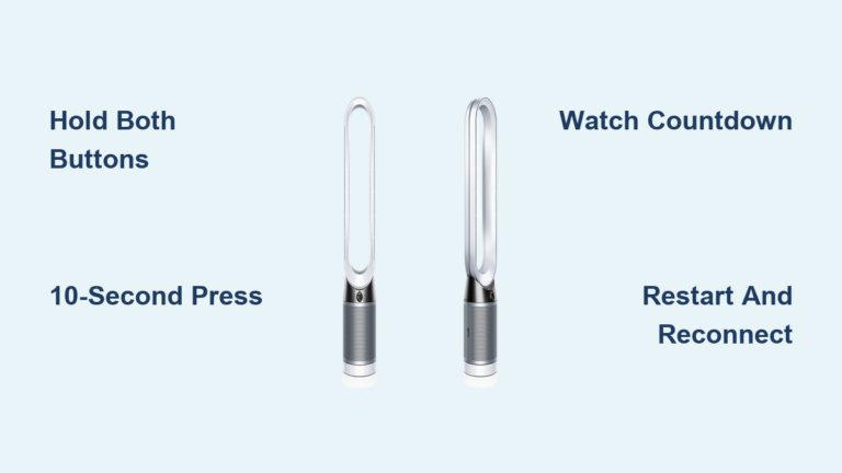 How to Reset Dyson Tower Fan