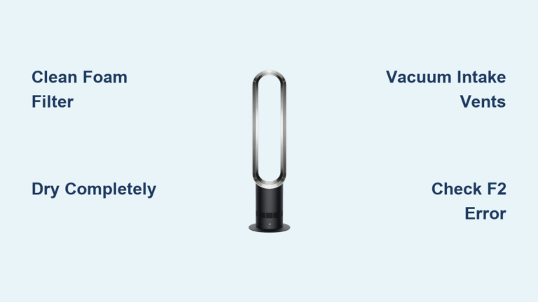 How to Clean Dyson Tower Fan Filter
