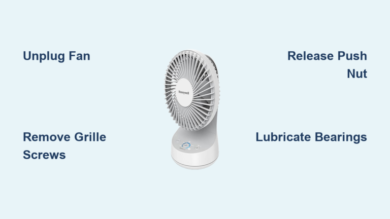 How to Open Honeywell Table Fan