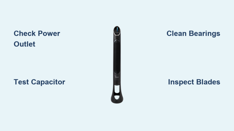 How to Fix Honeywell Tower Fan Not Blowing Air