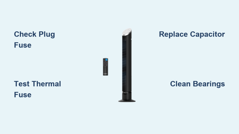 How to Fix Lasko Tower Fan Issues