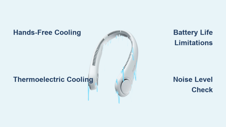 Pros and Cons of Using a Neck Fan