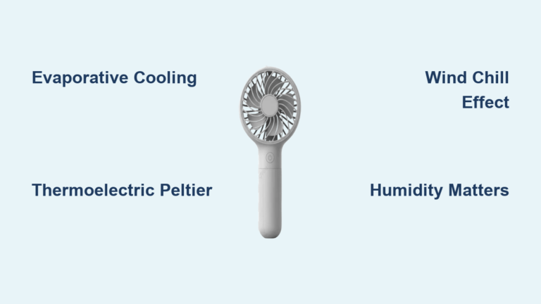 How Portable Cooling Fans Work
