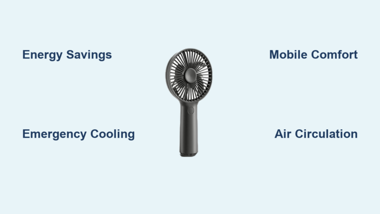 Benefits of Using a Portable Fan
