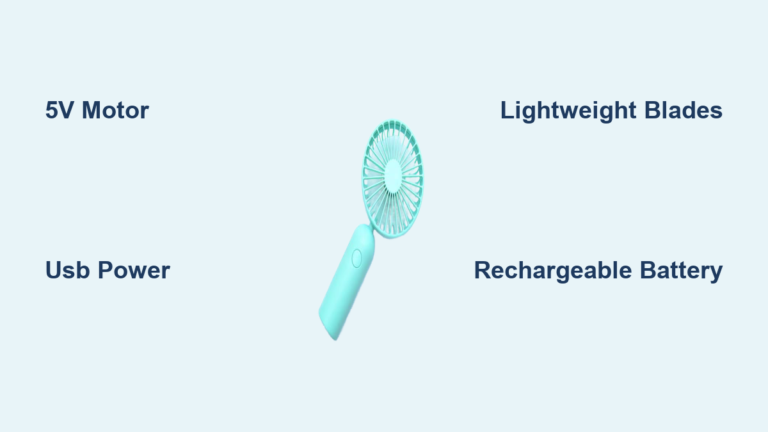 How to Make a Portable Fan: Quick Steps
