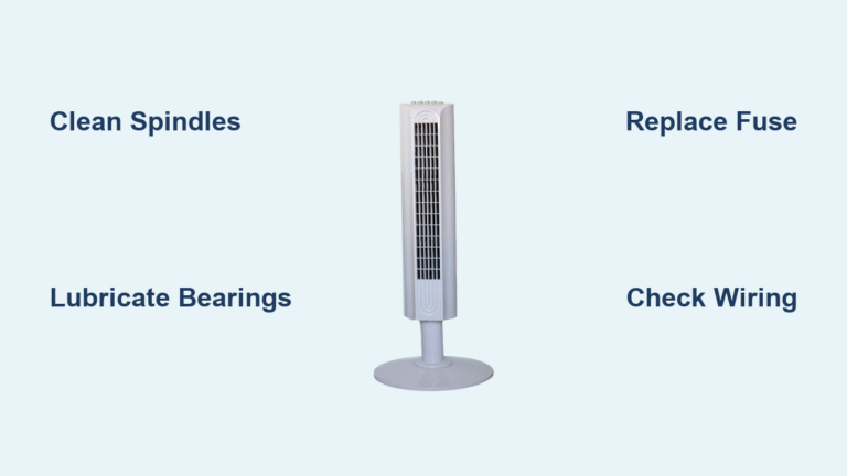 How to Fix a Tower Fan