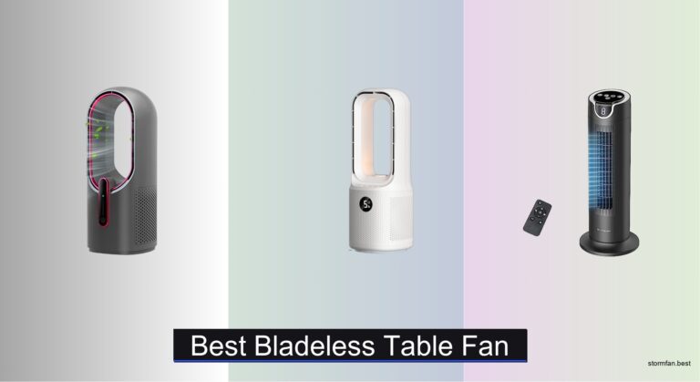 8 Best Bladeless Table Fans of 2026