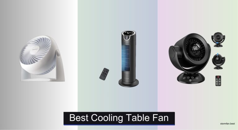 8 Best Cooling Table Fans of 2026