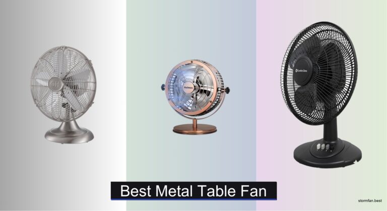 9 Best Metal Table Fans of 2026