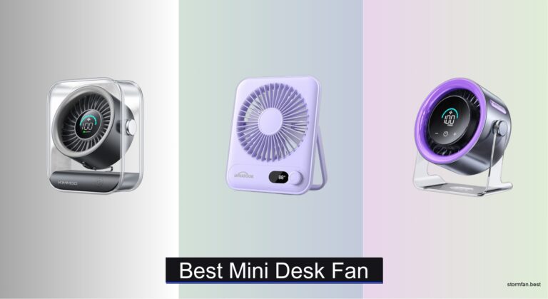 7 Best Mini Desk Fans of 2026