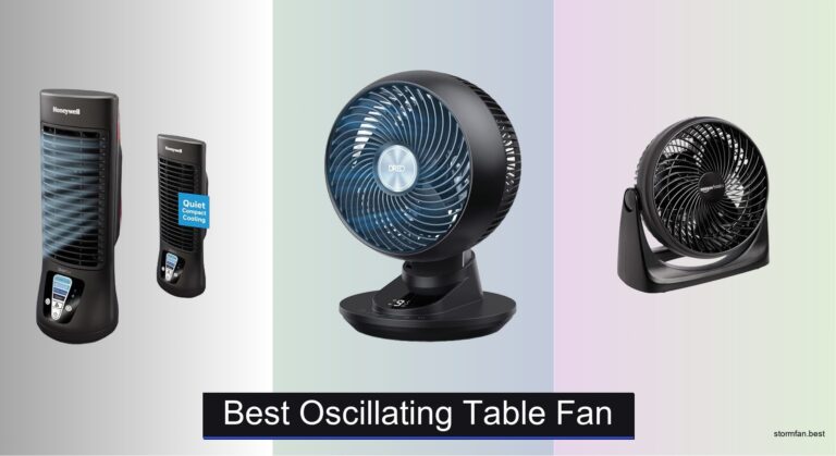8 Best Oscillating Table Fans of 2026