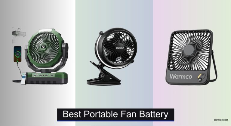 9 Best Portable Battery Fans of 2026