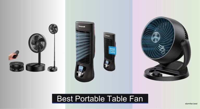 8 Best Portable Table Fans of 2026
