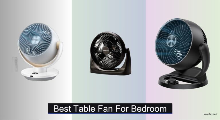 8 Best Table Fans for Bedroom 2026