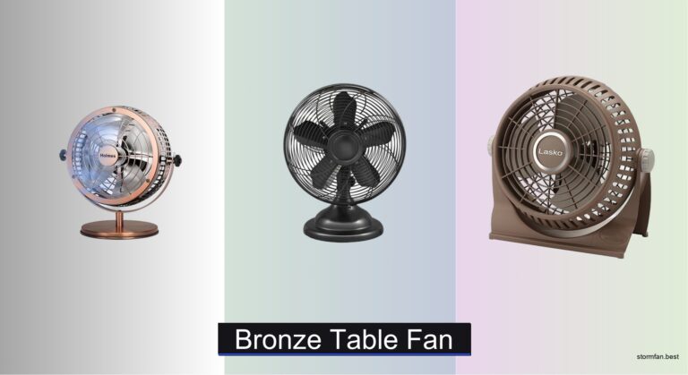 7 Best Bronze Table Fans of 2026