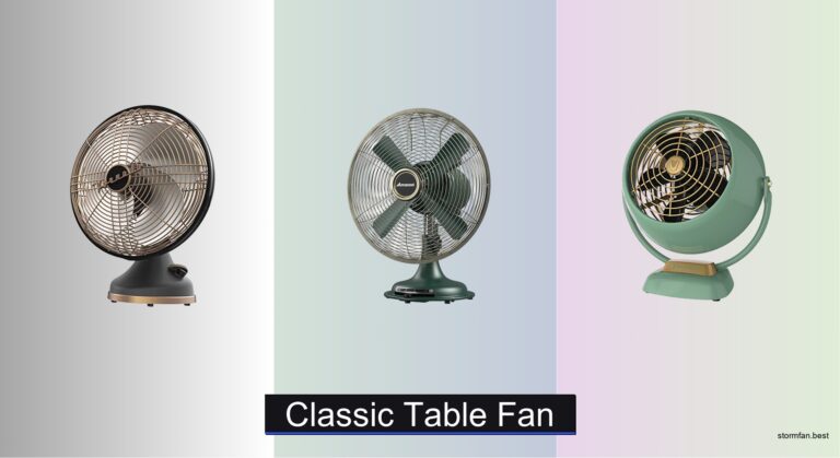 6 Best Classic Table Fans of 2026