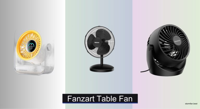 7 Best Fanzart Table Fans of 2026
