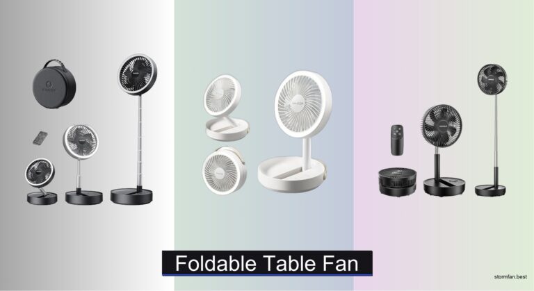 7 Best Foldable Table Fans of 2026