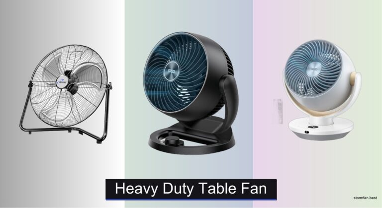 7 Best Heavy Duty Table Fans of 2026