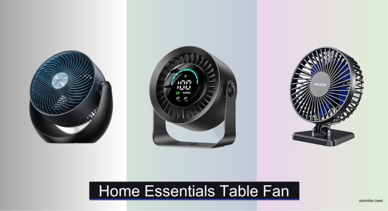 8 Best Home Essentials Table Fans of 2026