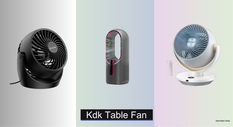 4 Best KDK Table Fans of 2026