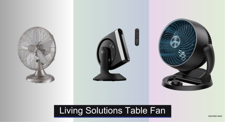 7 Best Living Solutions Table Fans 2026