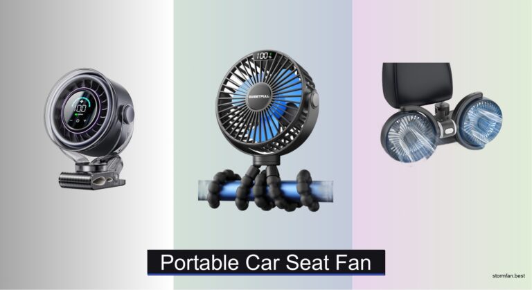 6 Best Portable Car Seat Fans of 2026