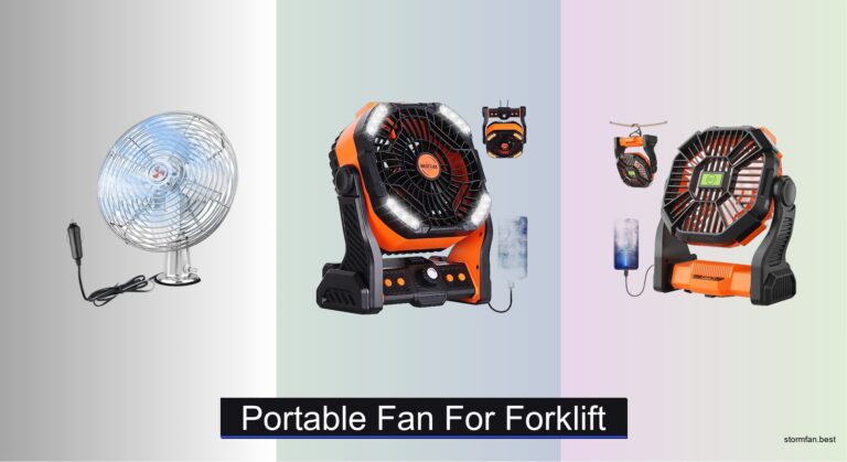 7 Best Portable Fans for Forklifts (2026 Guide)