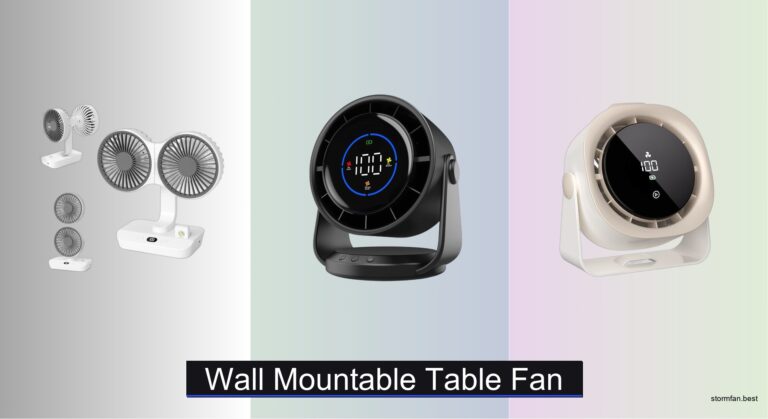 7 Best Wall Mountable Table Fans 2026